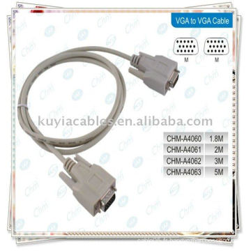 Câble VGA / VGA / RGB Câble 15PIN / câble SVGA / ordinateur CABLE MONITEUR M / M pour moniteur LCD CRT